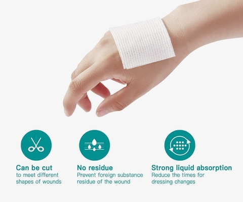 Gauze Pads stérile non tissé médical 10cmx10cm 8 plis