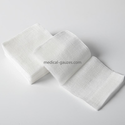 Coton pur Gauze Pads Wound Bandaging Disposable non stérile