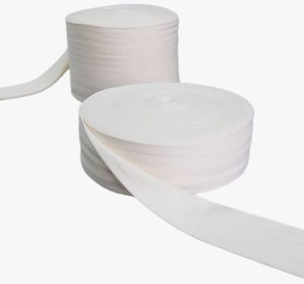 Bandage élastique tubulaire enroulé fixe 7.50cm de coton