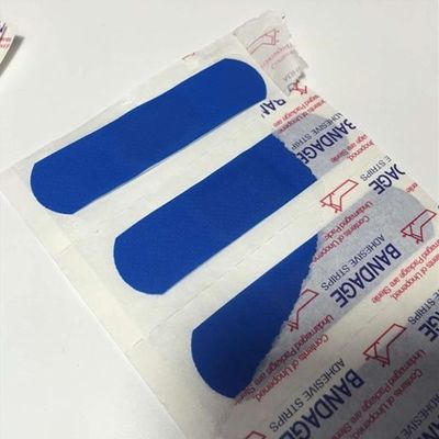 Le SIDA de bande adhésif décelable médical bleu protège des blessures
