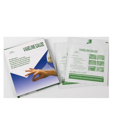Protections de Vaselinee Gauze Dressing Paraffine Medical Gauze