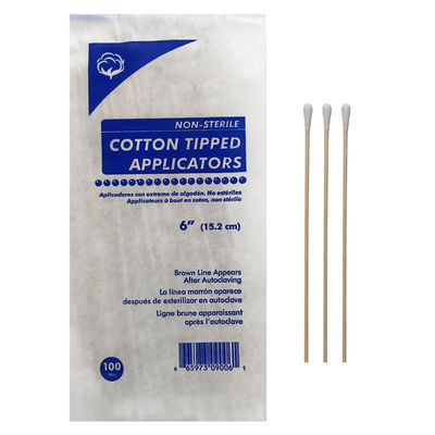 Astuces médicales jetables de la catégorie médicale Q des boules de coton longues 15CM