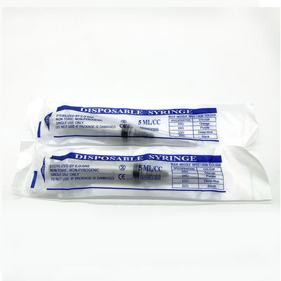 Seringues en plastique jetables et aiguilles d'ISO13485 23g 3ml