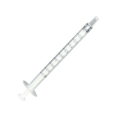 Seringues hypodermiques jetables stériles, seringue 1ml sans aiguille