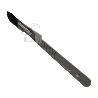 Lame chirurgicale de scalpel d'acier inoxydable de carbone avec la poignée