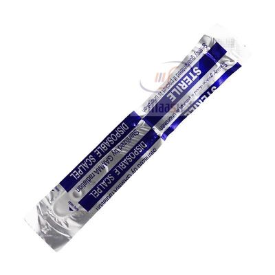 Lame chirurgicale de scalpel d'acier inoxydable de carbone avec la poignée