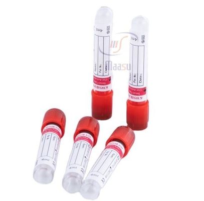 tubes de collection de la prise de sang 6ml, fioles de collection de prise de sang d'ANIMAL FAMILIER