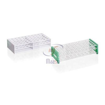 13mm 16mm 18mm 50 support de tube à essai de polypropylène de 100 trous