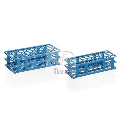13mm 16mm 18mm 50 support de tube à essai de polypropylène de 100 trous