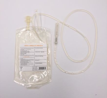 Sacs de collecte jetables au sang CPDA-1 avec l'anti-coagulation