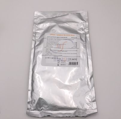 Sacs de collecte jetables au sang CPDA-1 avec l'anti-coagulation