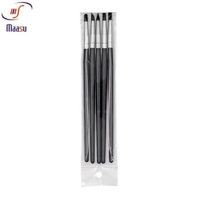 Brosse dentaire noire Pen Periodontal Tool du silicone 5pcs