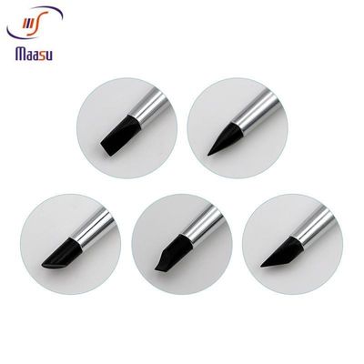 Brosse dentaire noire Pen Periodontal Tool du silicone 5pcs