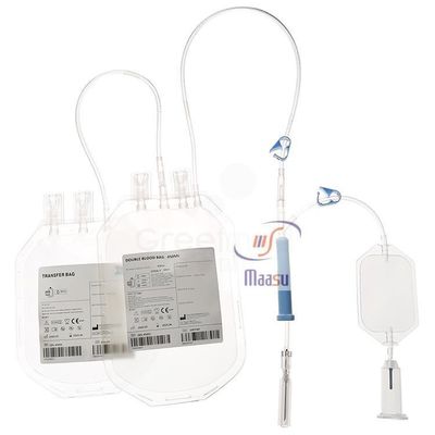 sacs de collecte à sang de 250ml 450ml 500ml, sacs de sang de CPDA 1