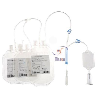 sacs de collecte à sang de 250ml 450ml 500ml, sacs de sang de CPDA 1