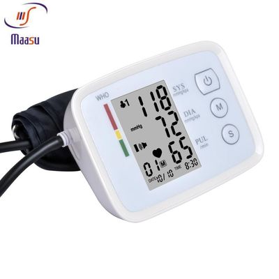 Sphygmomanometer automatique de Digital de maison d'affichage d'affichage à cristaux liquides de HD de machine portative de BP